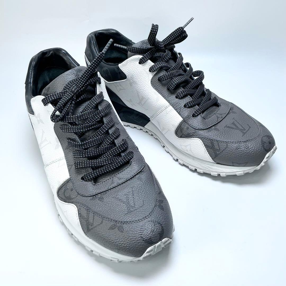 LOUIS VUITTON 　スニーカー　モノグラム・キャンバス　厚底　26cm