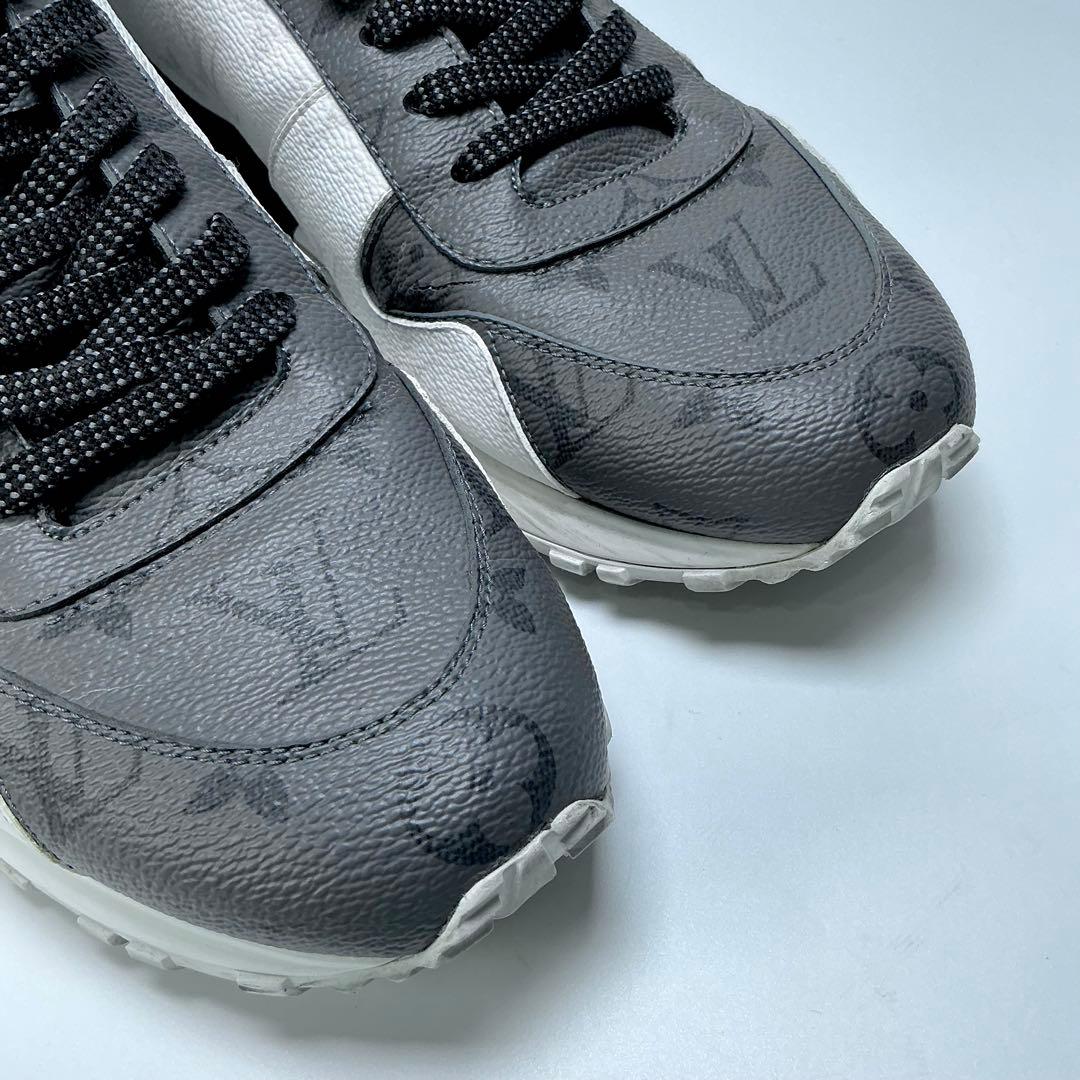 LOUIS VUITTON 　スニーカー　モノグラム・キャンバス　厚底　26cm