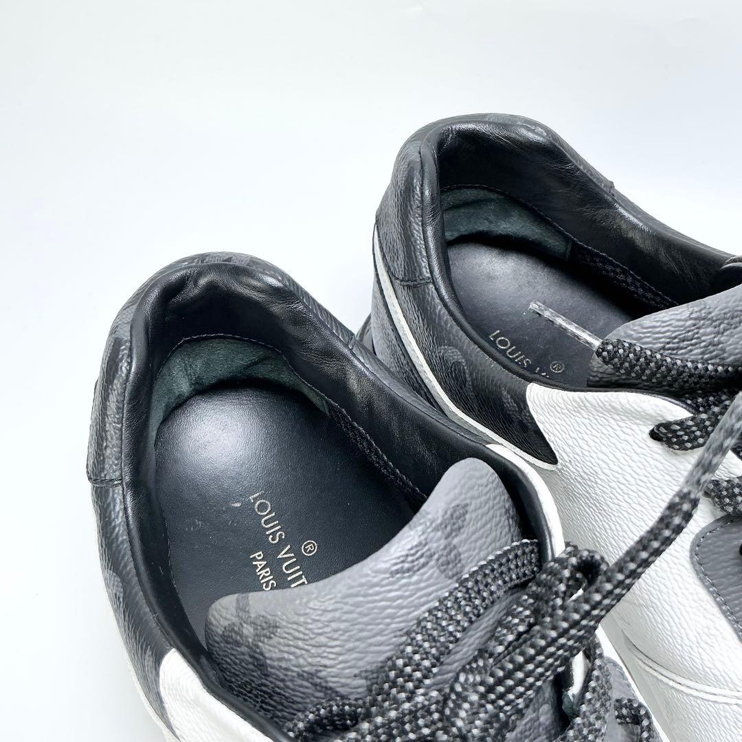 LOUIS VUITTON 　スニーカー　モノグラム・キャンバス　厚底　26cm