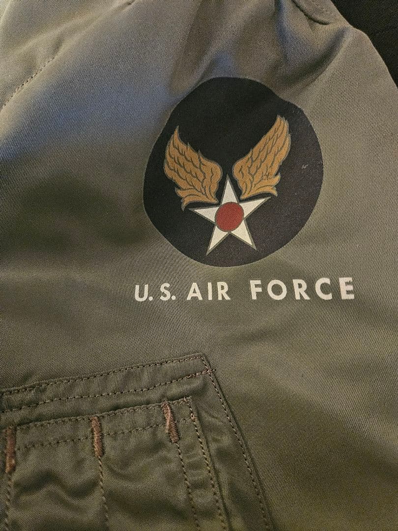 バズリクソンズ　実名復刻　MA-1 初期型フライトジャケット　Mサイズ