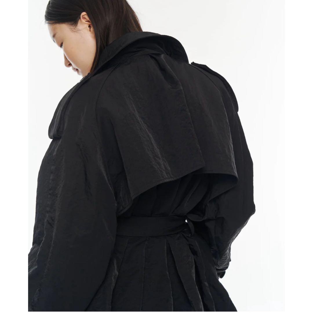 POOLDE Contoured Mini TrenchブラックFサイズ新品