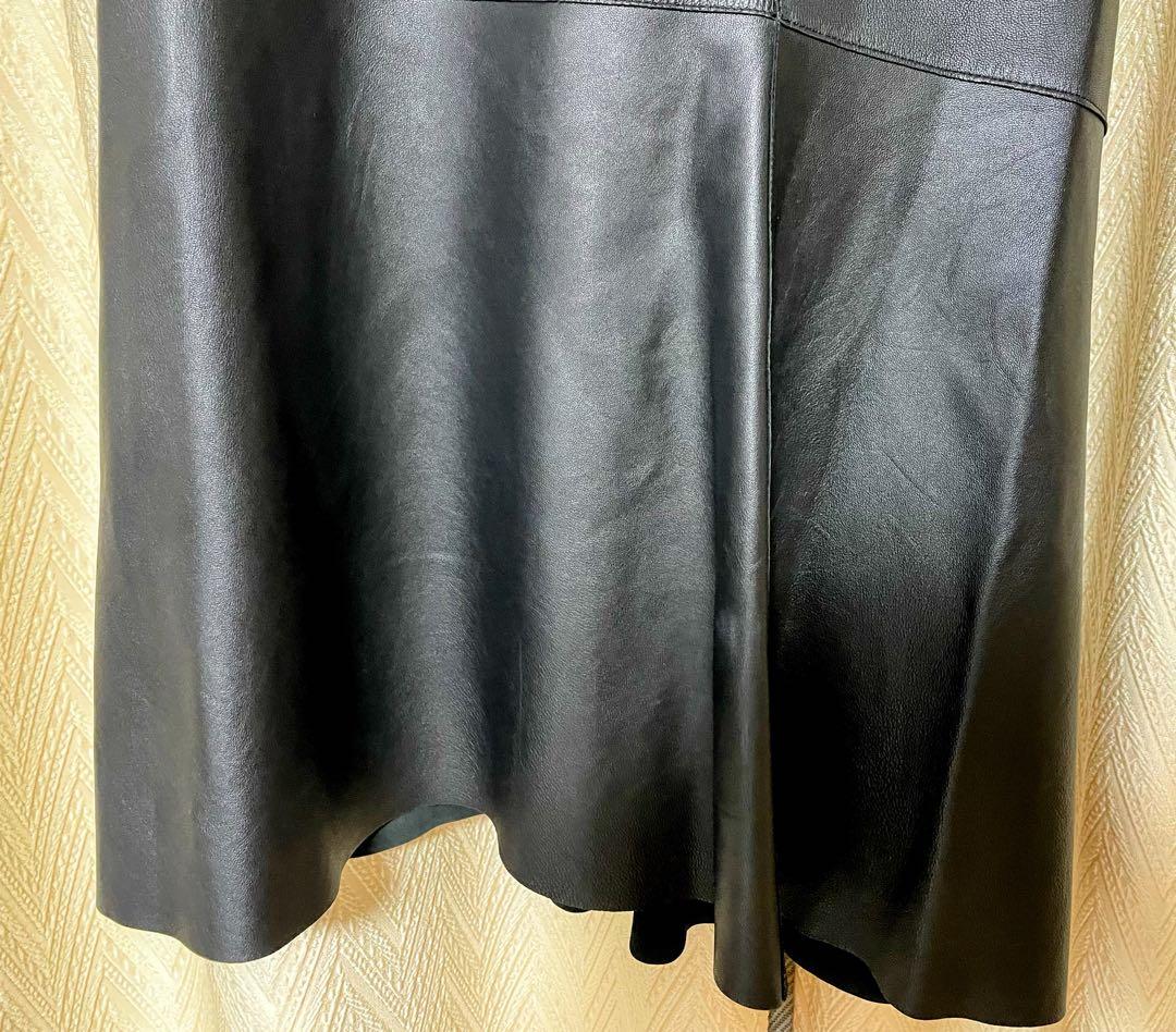 【希少】JeanPaul GAULTIER femme レザースカート 極美品