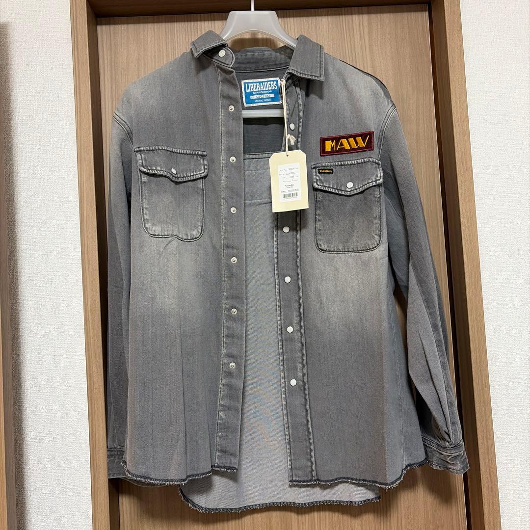 【新品】LIBERAIDERSリベレイダースRIMAKE DENIM SHIRT