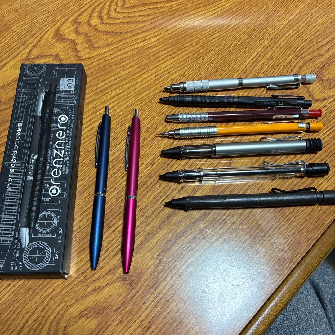 シャーペン　ボールペン　ラミー　オレンズネロ　グラフ600 まとめ売り