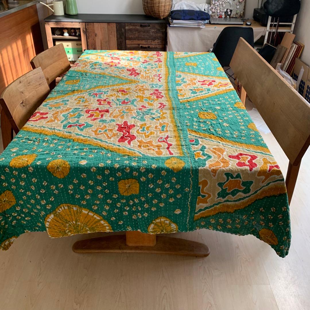 カンタキルト○ボヘミアンスタイル テーブルクロス