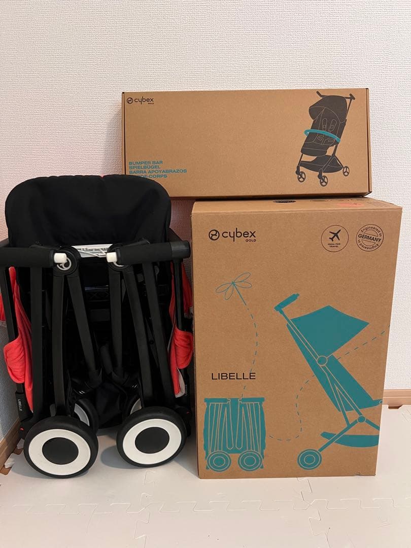 【LIBELLE(リベル)】折りたたみベビーカー 【cybex サイベックス】