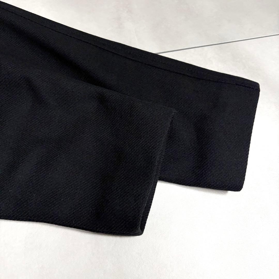 スマイルくん＾＾さま ザラ✳︎ロングガウンコート　マンテコ　ウール　ブラック　ショ