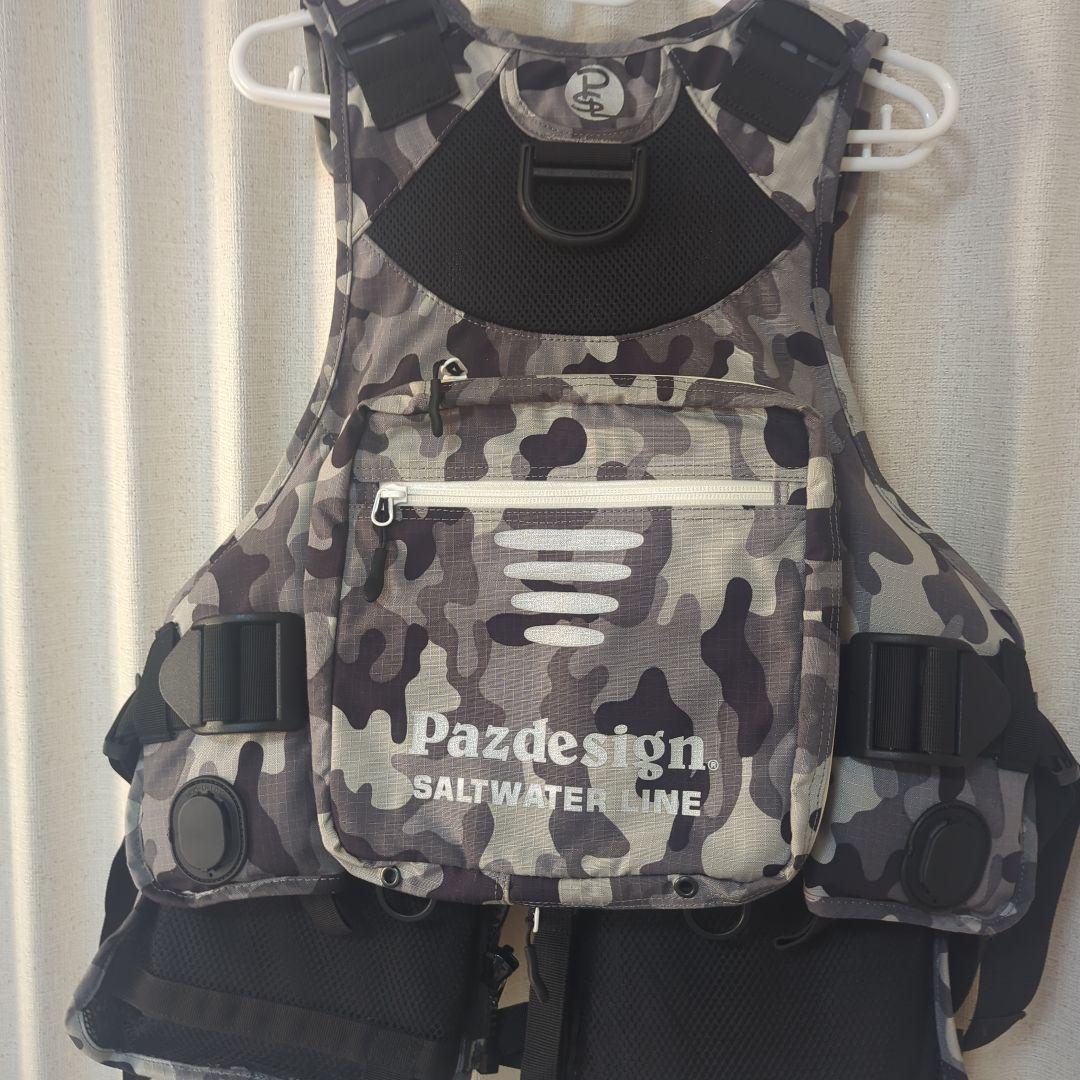 Pazdesign 迷彩ライフジャケット