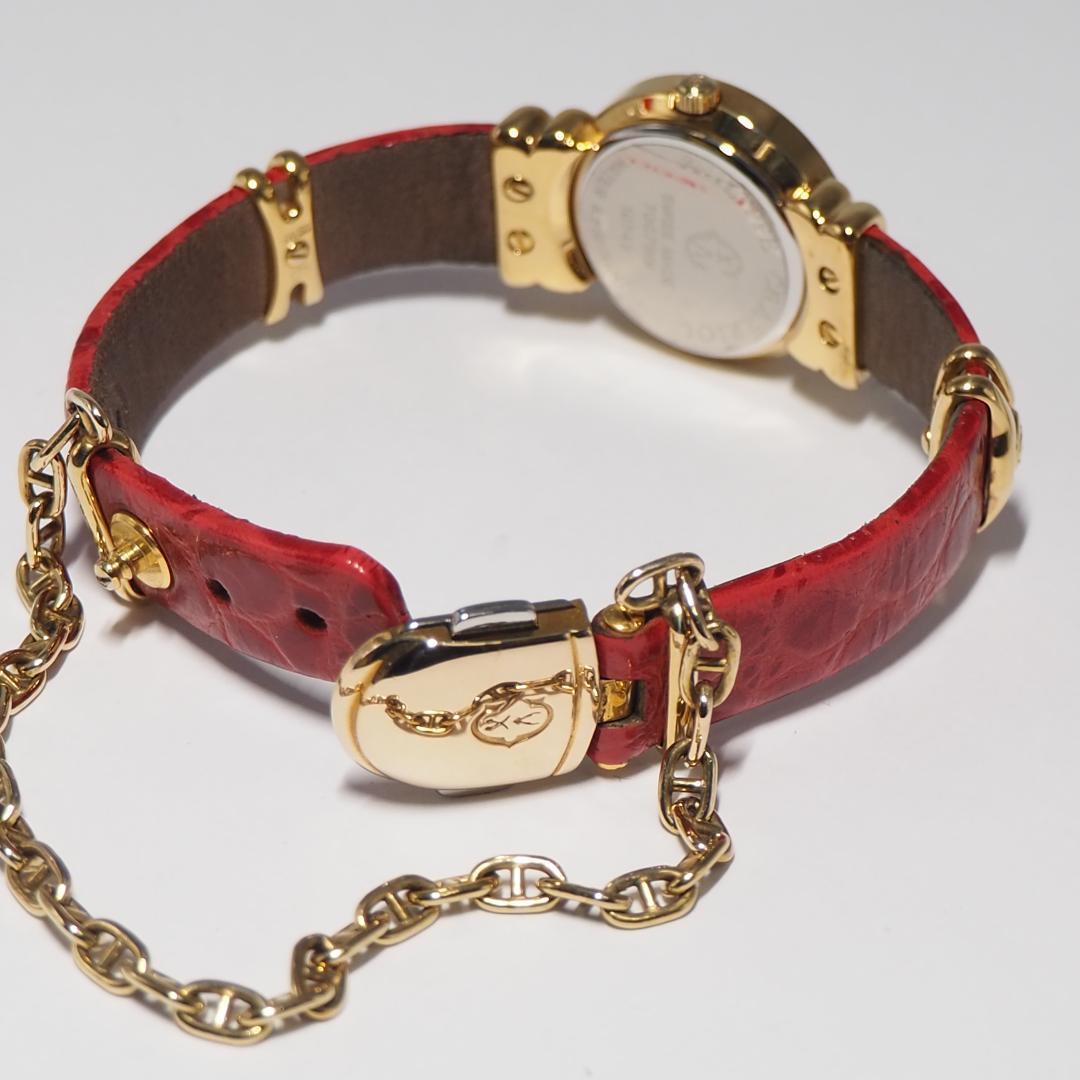 美品 シャリオール CHARRIOL サントロペ 12Pダイヤ 腕時計 F754