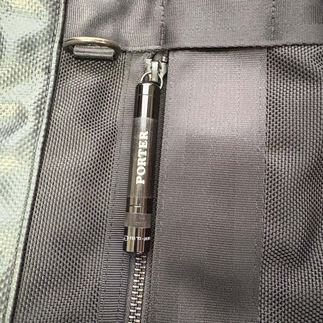 （値下）ポーターPORTERヒートHEAT トートバッグ 黒 吉田カバ 2way