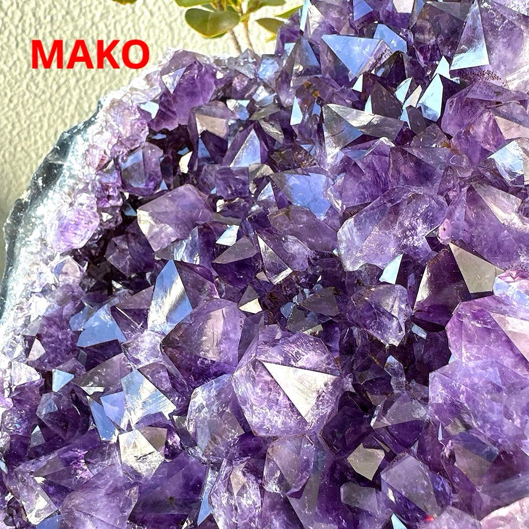 M1888☆アメジストクラスター2.2Kg☆ブラジル産☆天然石☆N60107