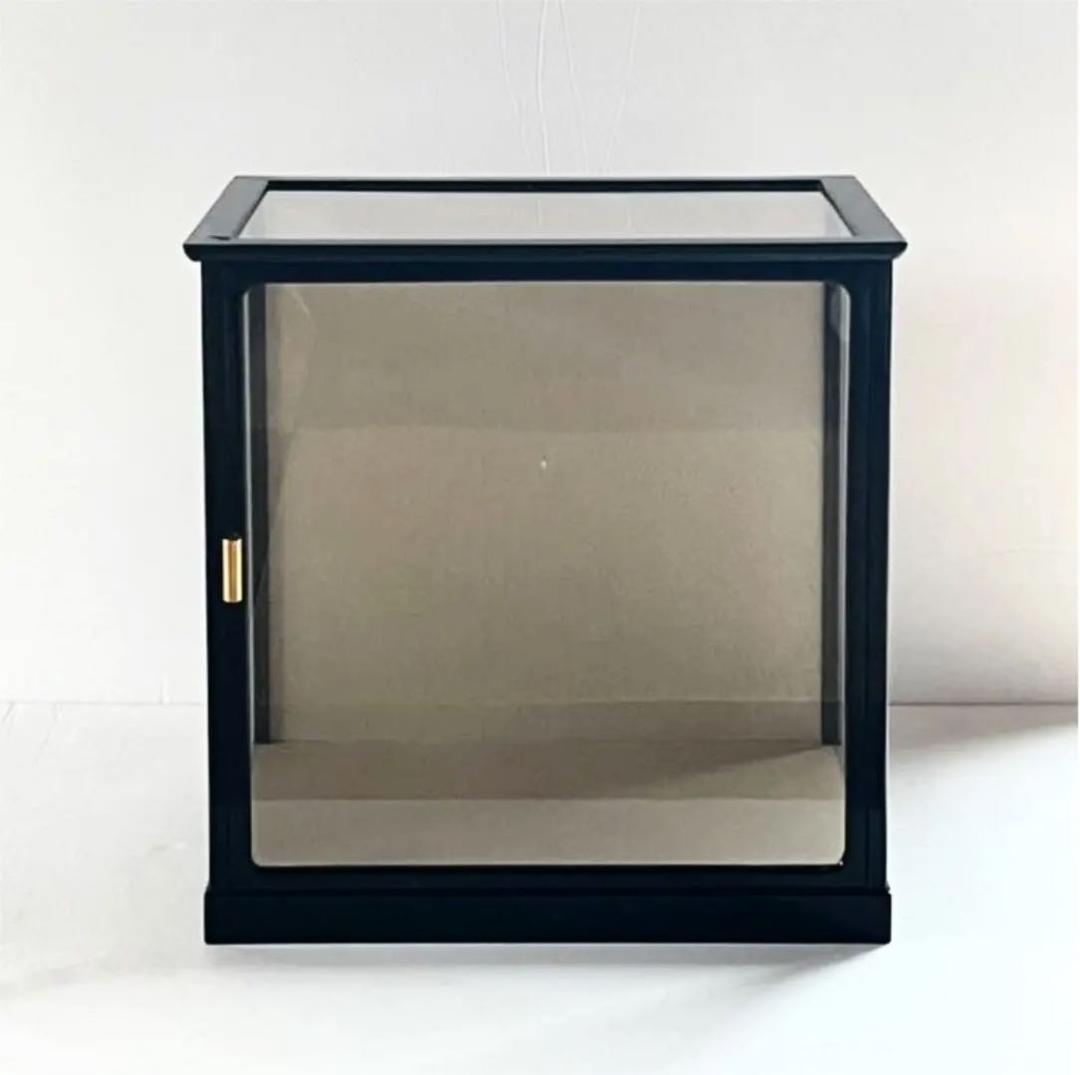 黒木枠　ガラスケース　卓上 ショーケース