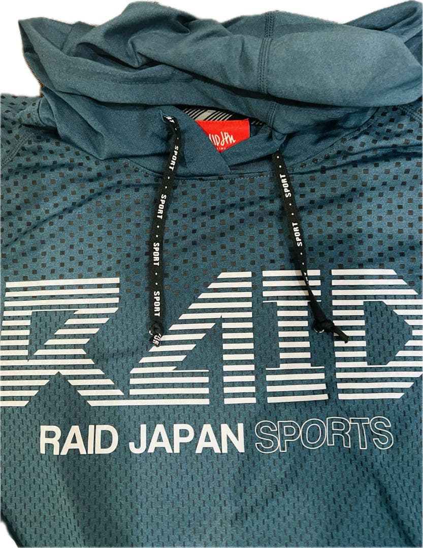 【1.2回着用♪美品】☆レイドジャパン ドライロングTパーカー　Lサイズ★