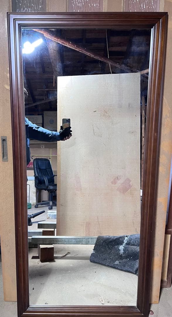 姿見鏡　ミラー　縦1550×横700