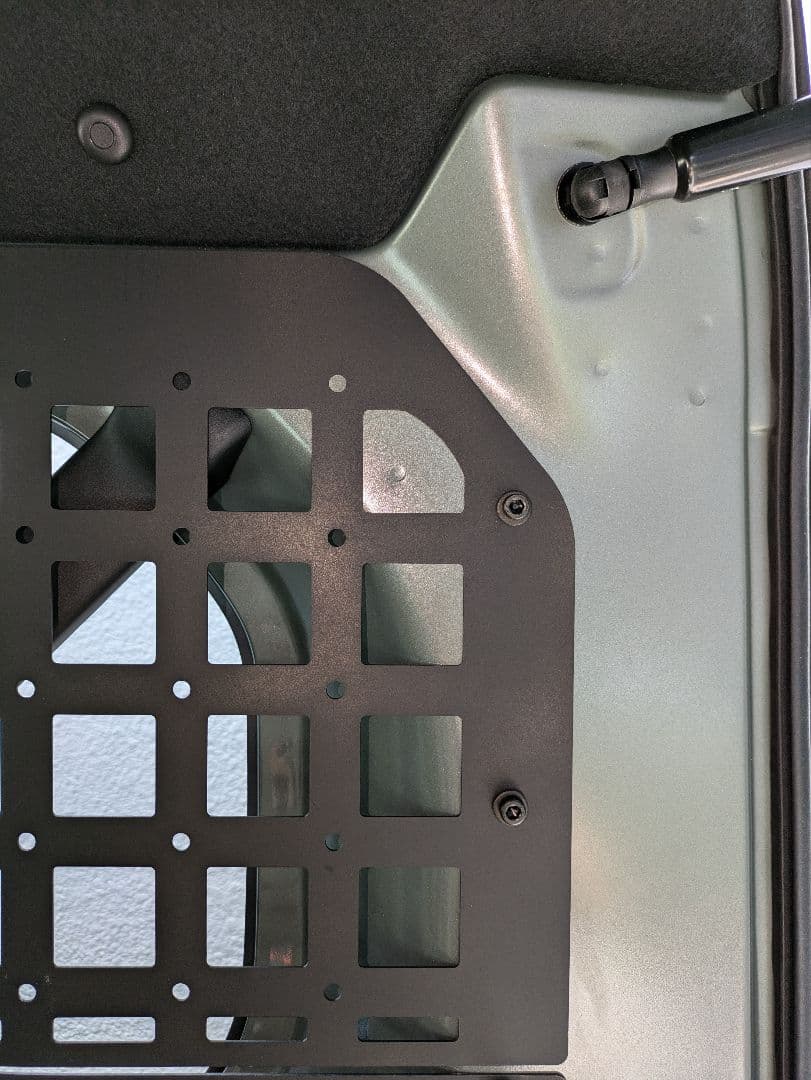 N-VANインナーメッシュパネル 板厚1.2ミリ　左右セット　無塗装品