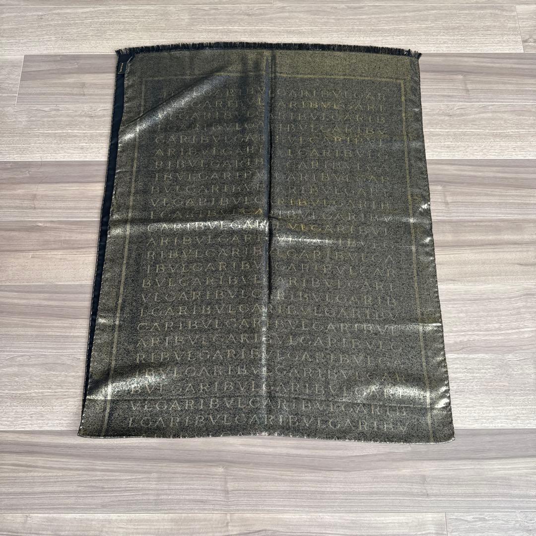 【新品未使用】イタリア製BVLGARI ストール