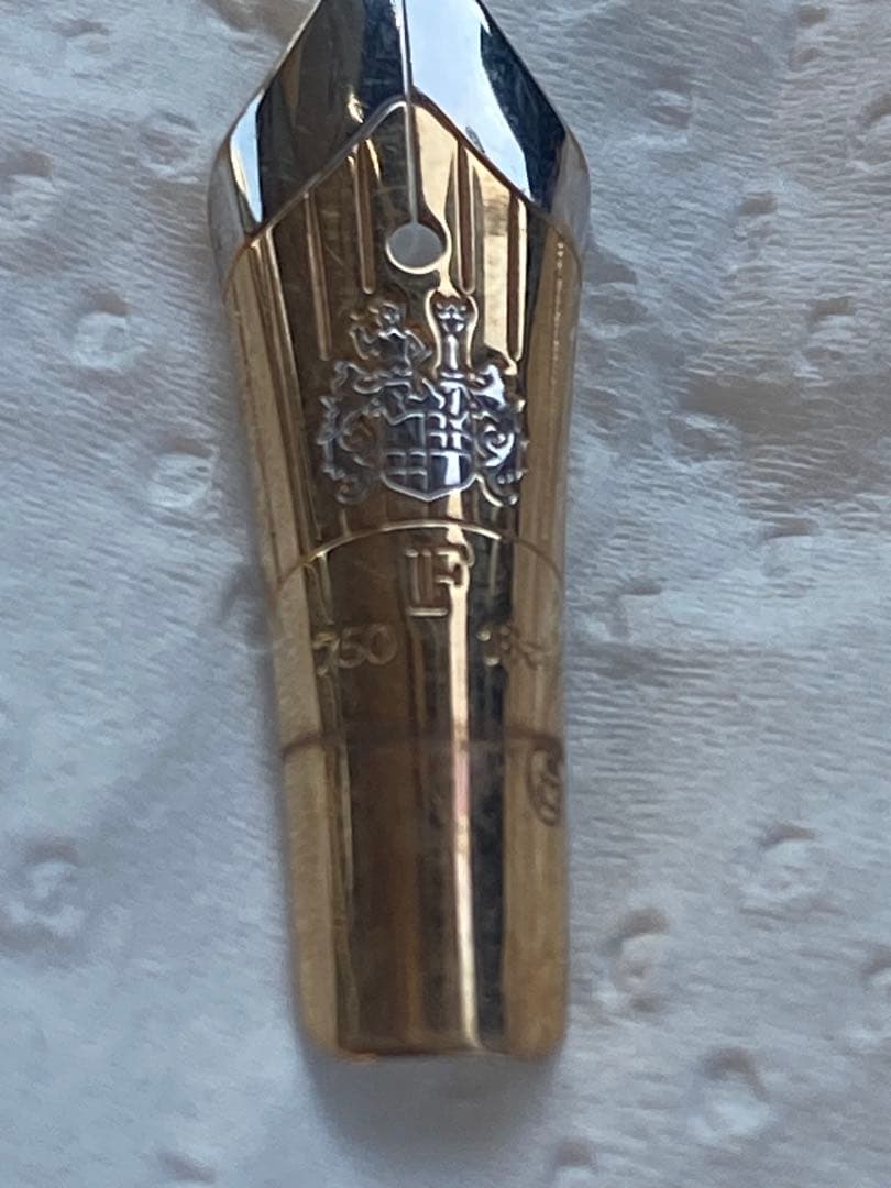 モンブラン マイスターシュテュックの14金（4810刻印）万年筆ペン先