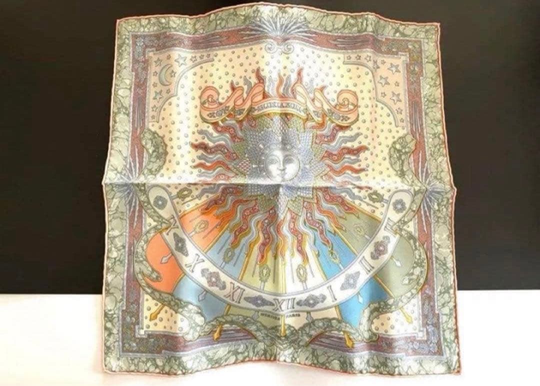 HERMES エルメス スカーフ 太陽