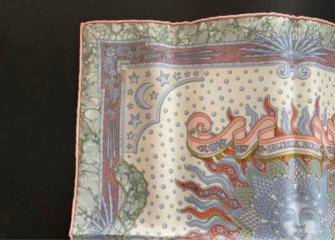 HERMES エルメス スカーフ 太陽