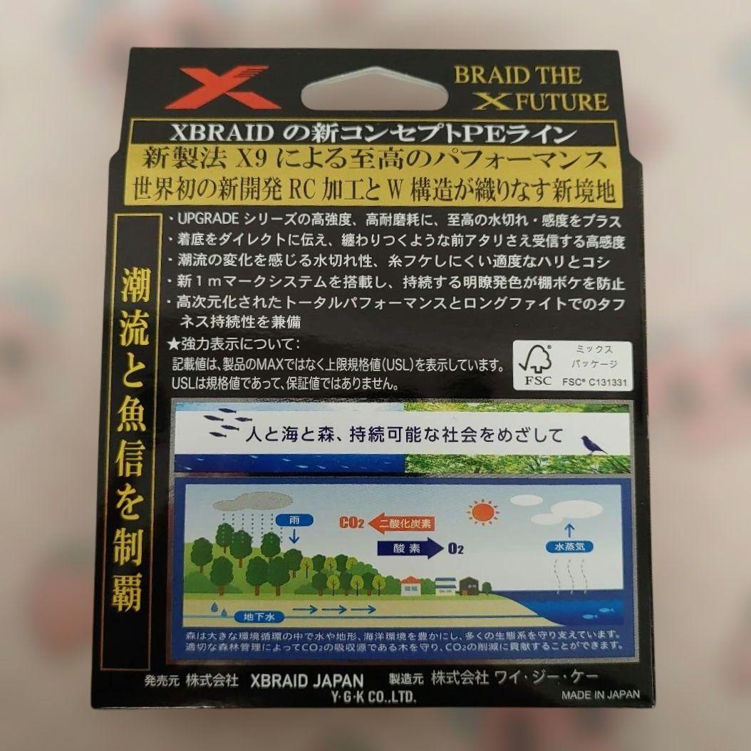 601466エックスブレイド 9本組PEライン SHINJI X9