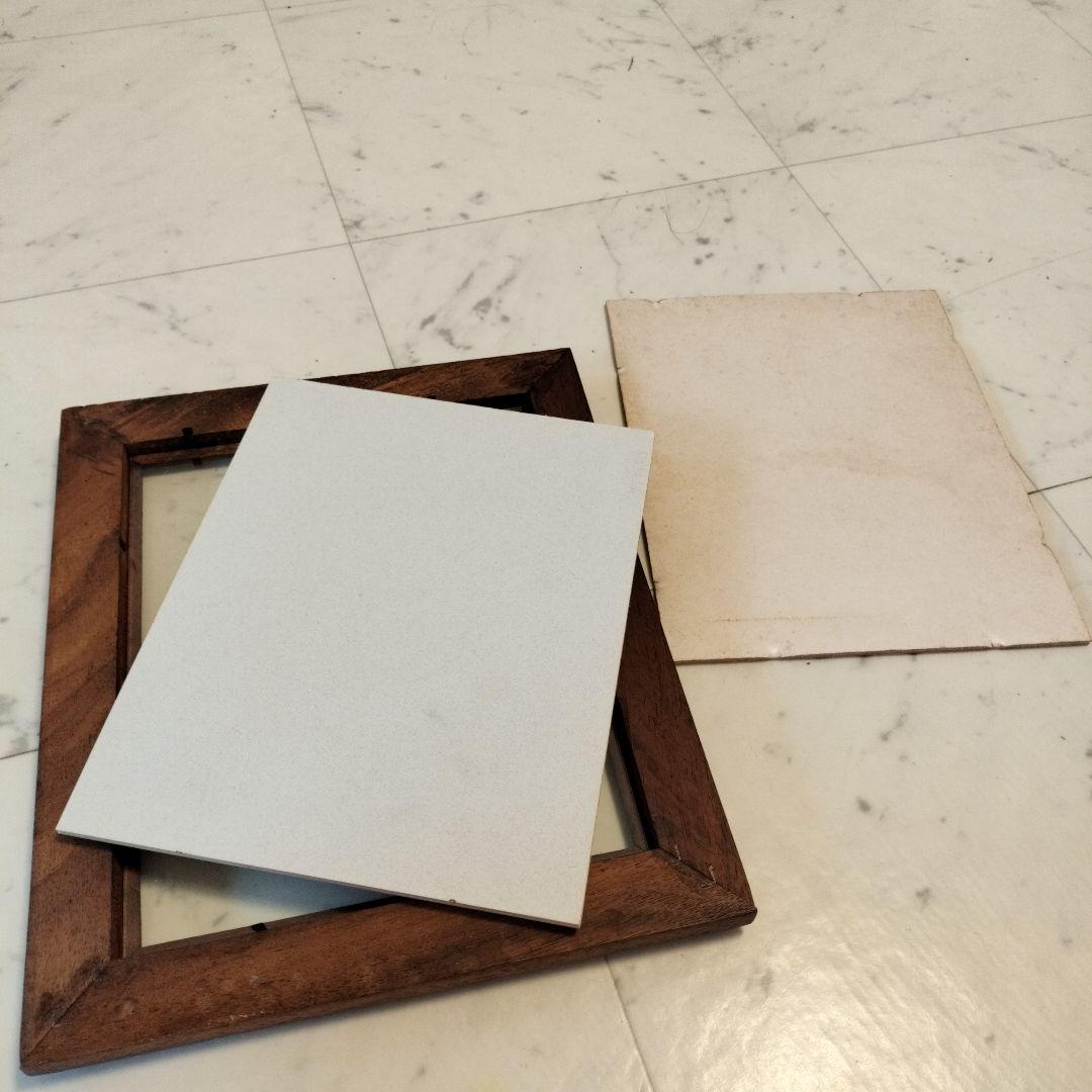 ハワイHAWAIIコアウッド製額縁『DOLE』1990年代当時物③ビンテージ