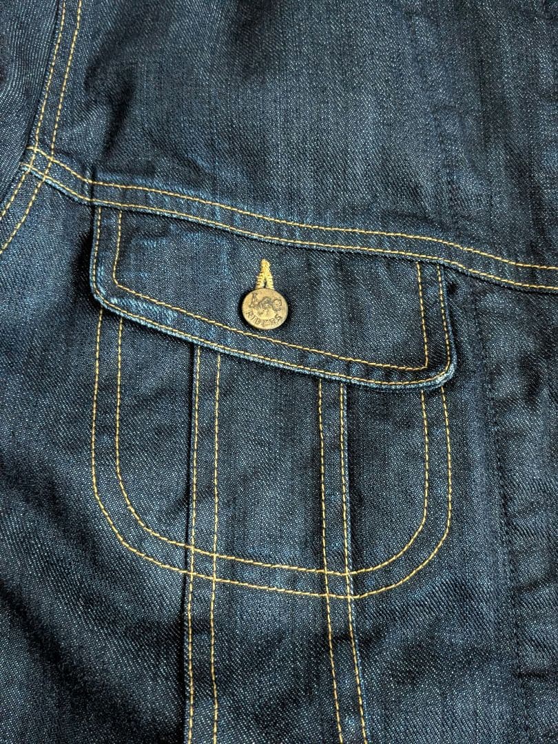 希少 Alpha Industries×Lee デニムMA1ジャケット Mサイズ