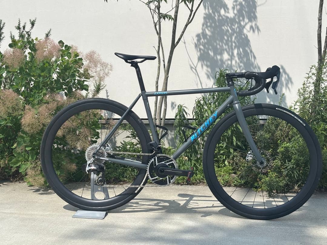 リッチー　ロジック　スラム　E1 クロモリ　ホイールセット