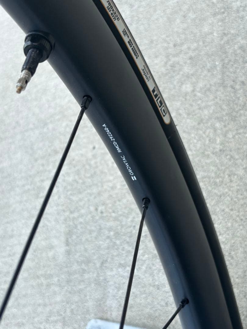 リッチー　ロジック　スラム　E1 クロモリ　ホイールセット