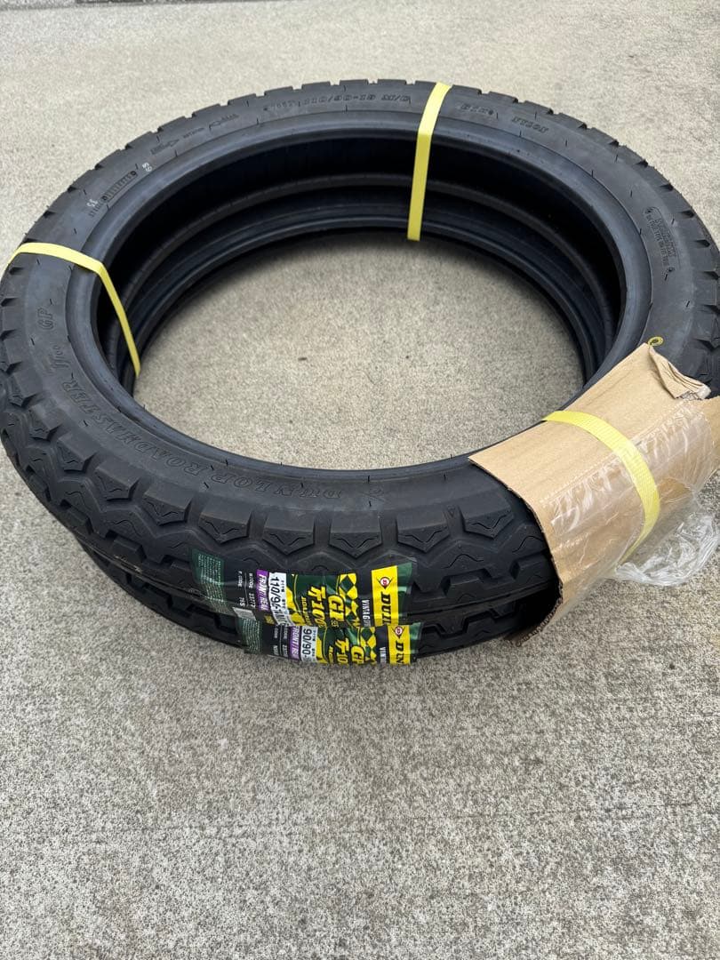 Y  DUNLOP TT100GP 2本セット 新品未使用‼️