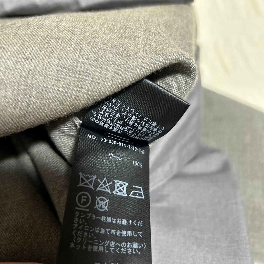 IENA LA BOUCLE ウールサージオーバーパンツ