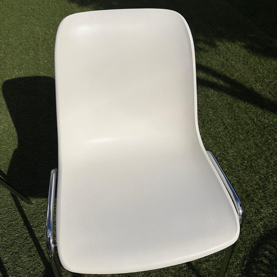 【美品】イタリア製　bericoplast スタッキングチェア 廃盤　2脚セット