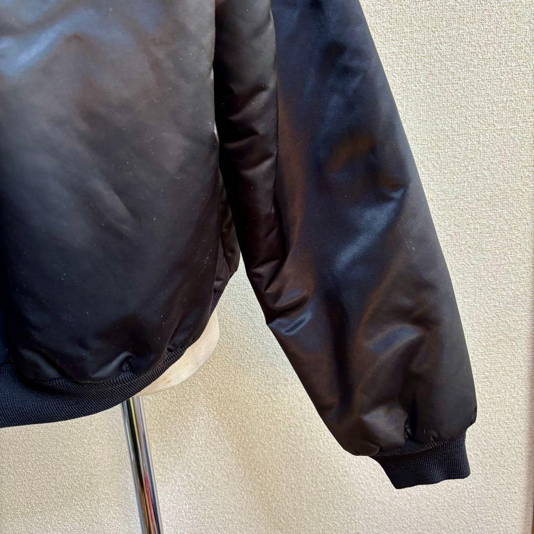 希少 90s USA製 チョークライン スタジャン XL セインツ ブラック 黒