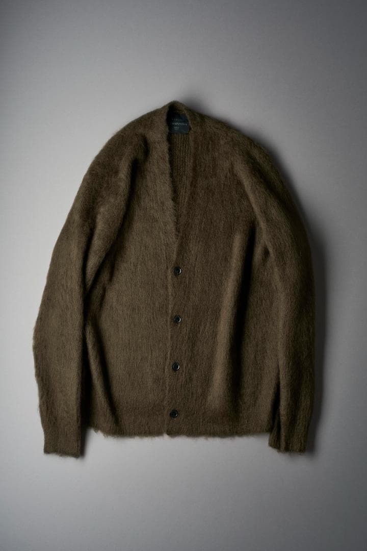 Hen...　【新品】NAHYAT N-073 シルクモヘアカーディガン