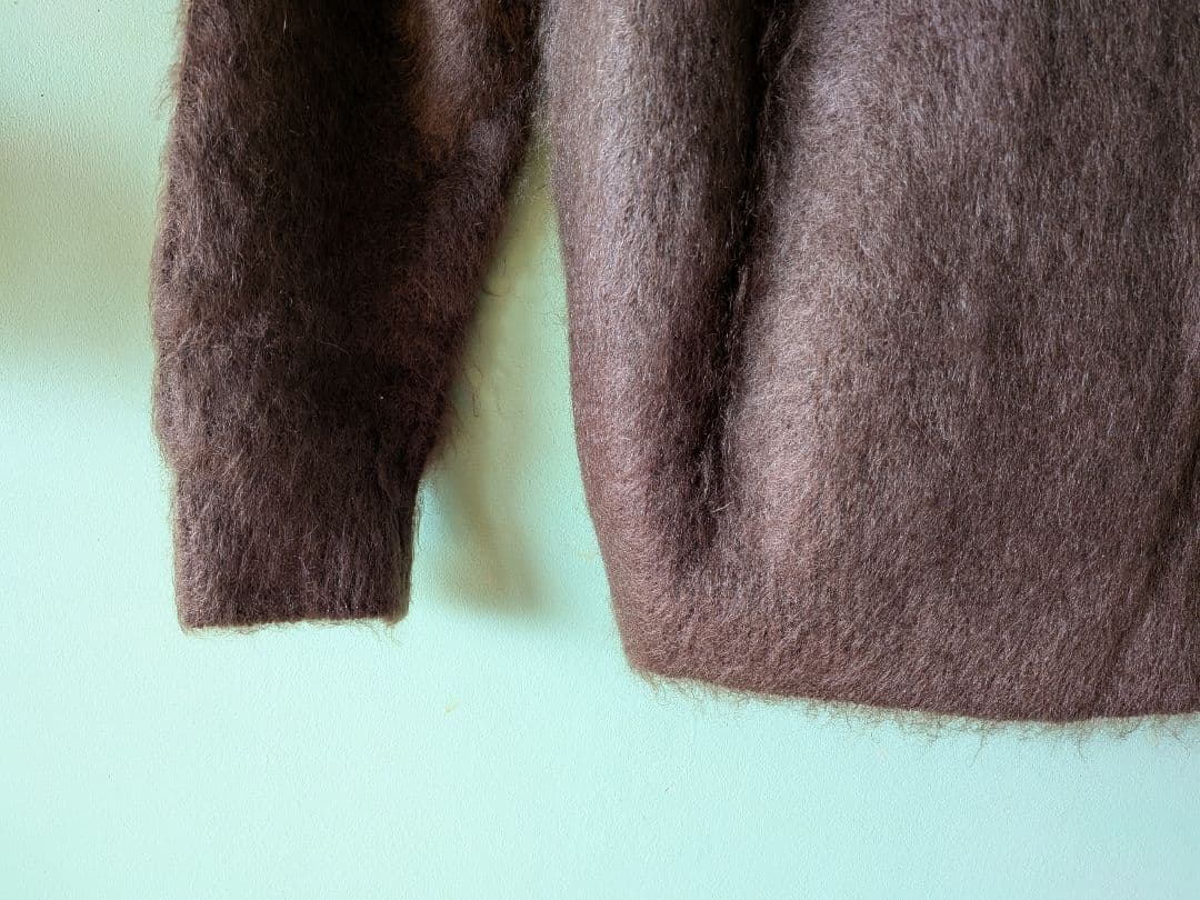 Hen...　【新品】NAHYAT N-073 シルクモヘアカーディガン