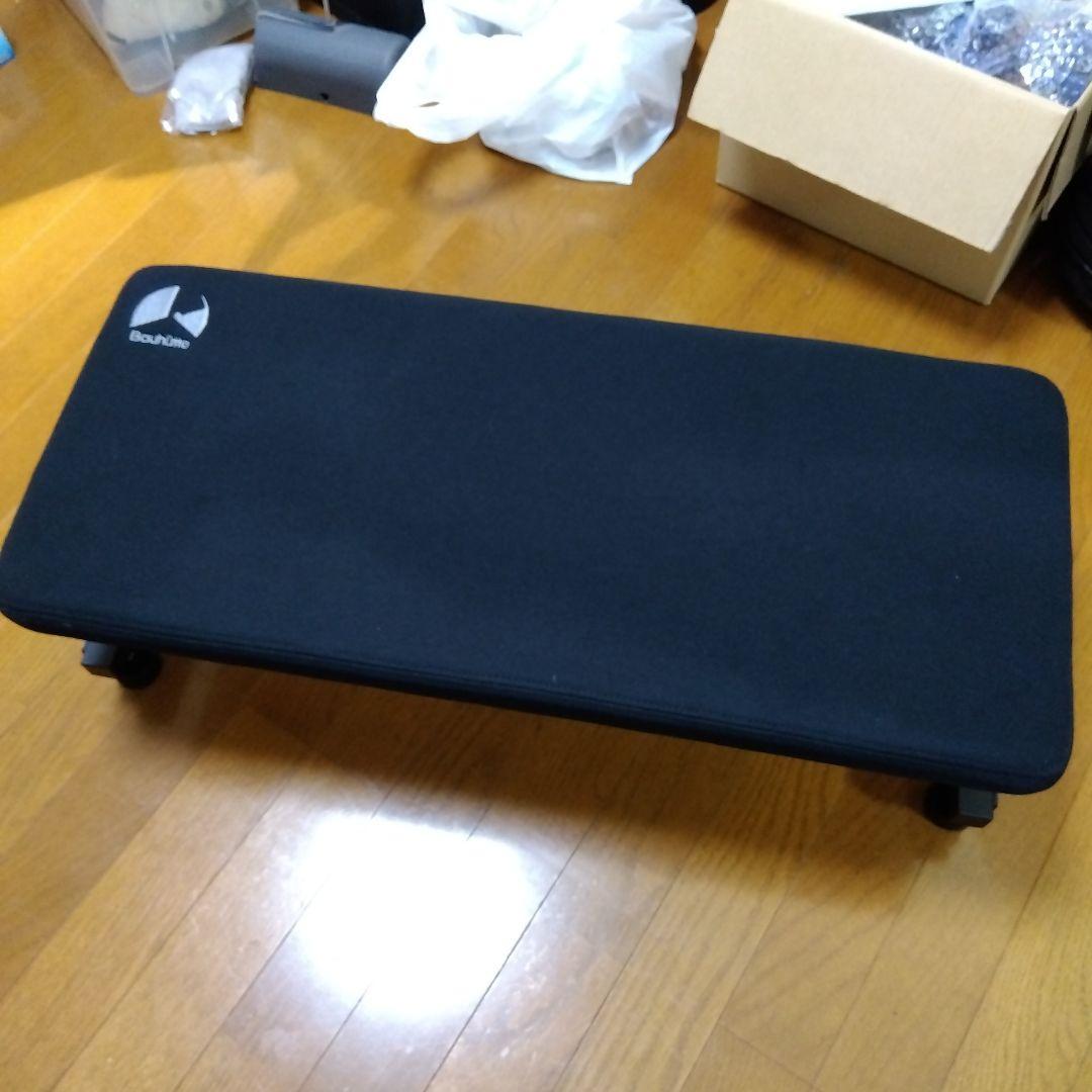 チルトフットレストワイド　BFT-700-BK　Bauhutte バウヒュッテ