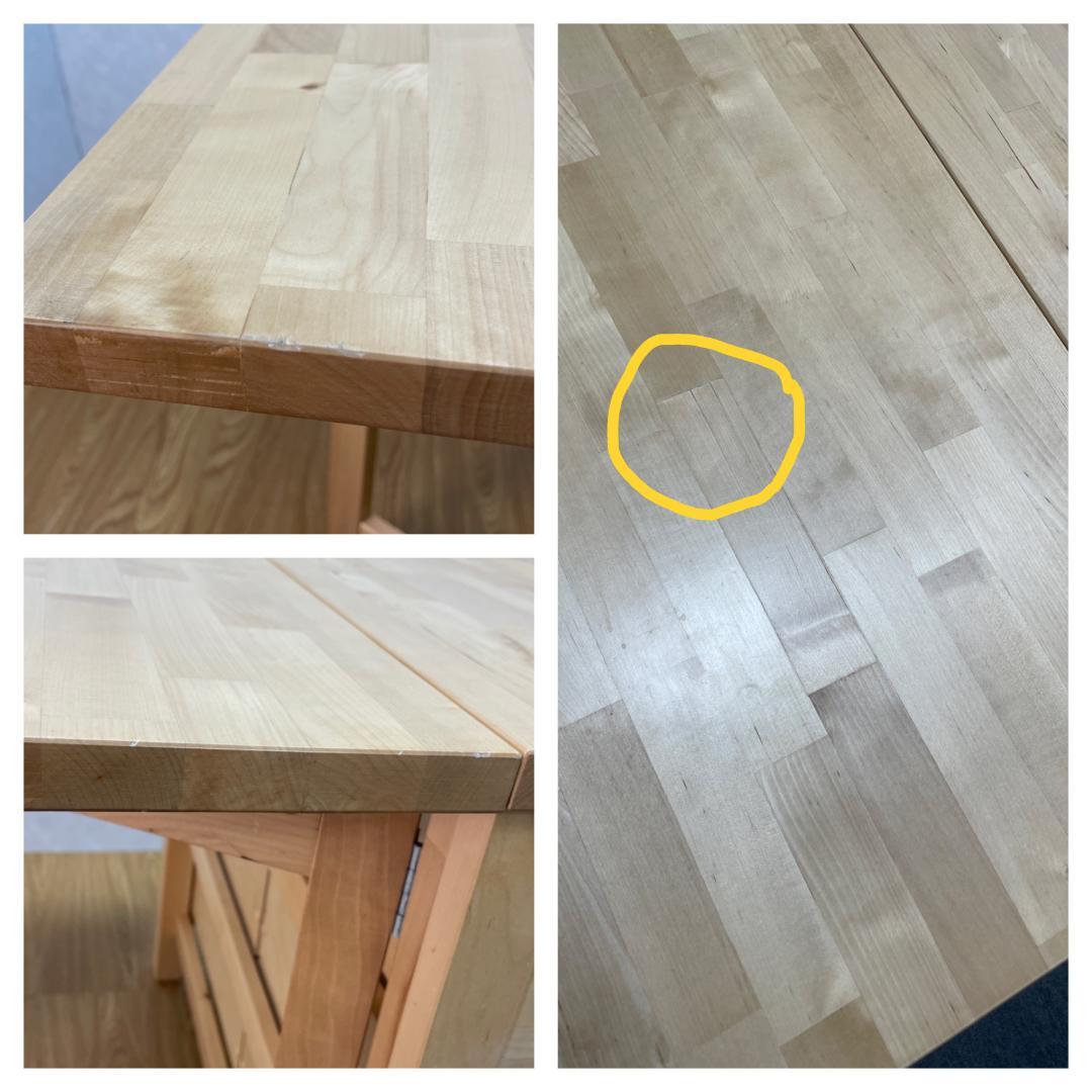 K☆1094 IKEA ノールデンゲートレックテーブル バタフライ