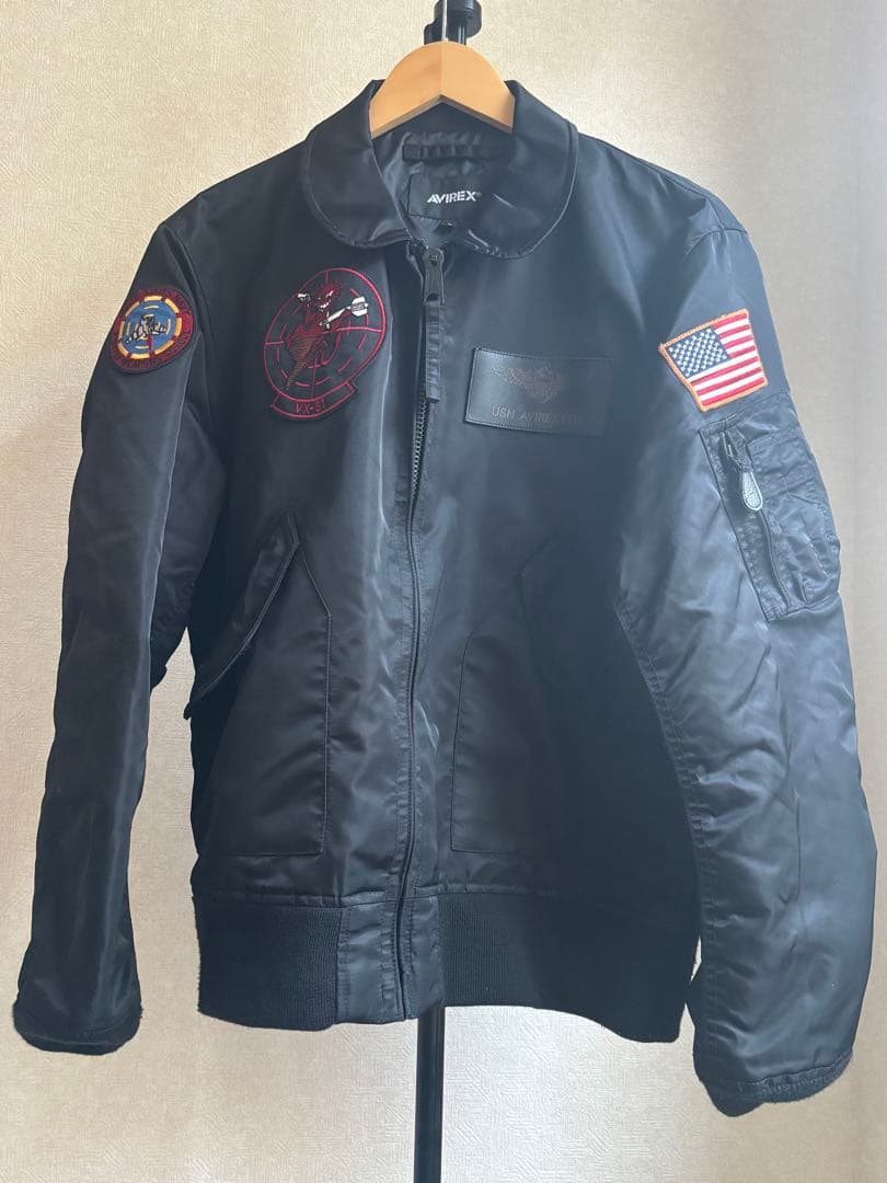 《レア》AVIREX フライトジャケット トップガン