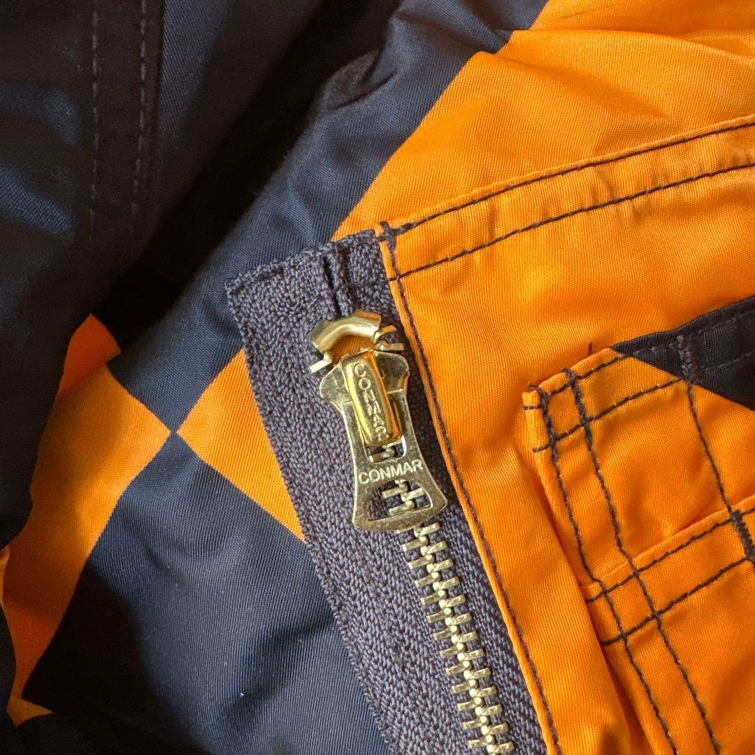 Lサイズ　ダイヤ柄50's復刻USAF G1ラインクルーマンジャケット