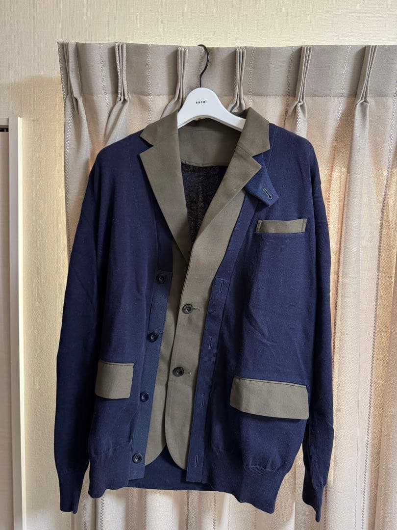 sacai 21ss ジャケットカーディガン サイズ1