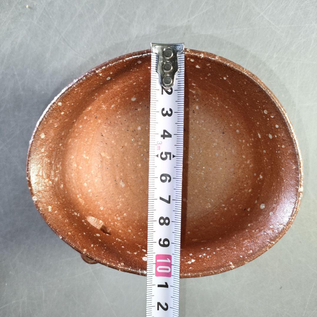 A1287-2/信楽焼/高橋楽斎/信楽変形片口向附5客/銘々皿/飾鉢/懐石道具/