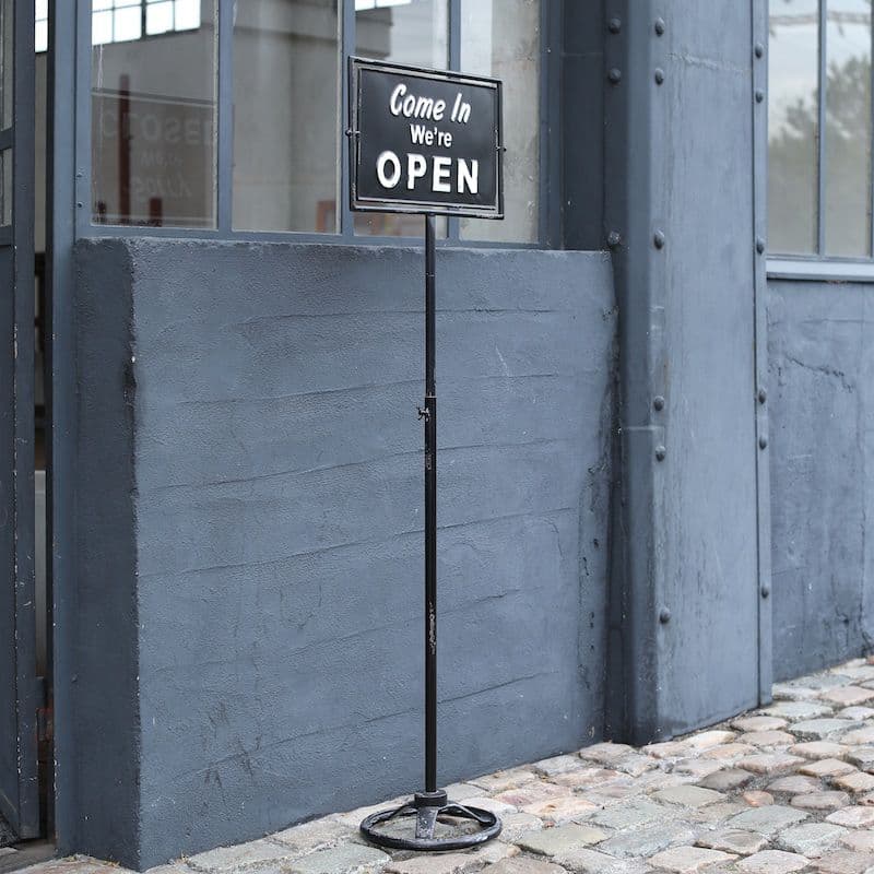 新品 スピナーサインスタンド BK ダルトン 回転看板 開店 インテリア