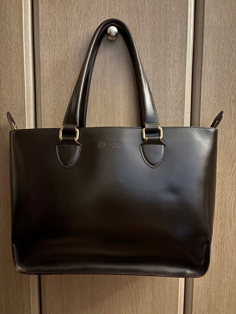 ＧＡＮＺＯ　ガンゾ　トートバッグ　ブライドルレザー