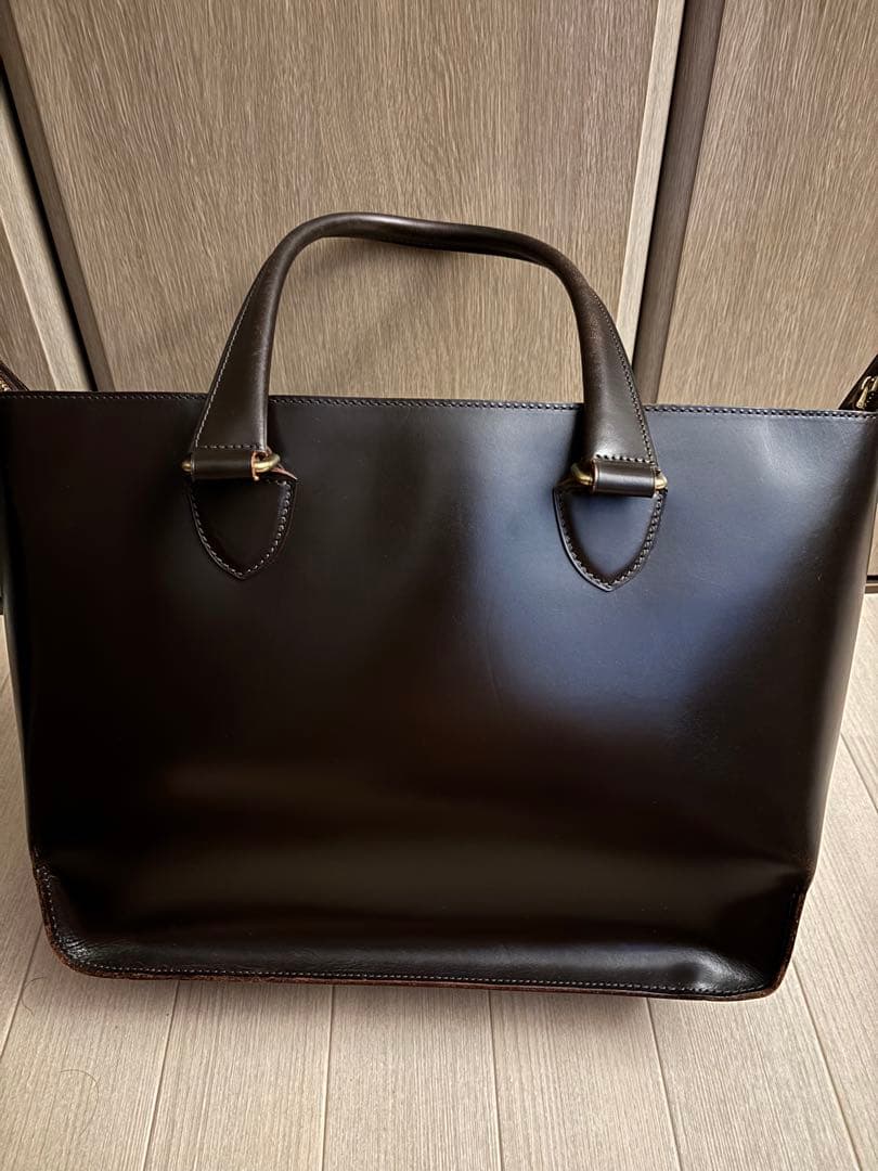 ＧＡＮＺＯ　ガンゾ　トートバッグ　ブライドルレザー