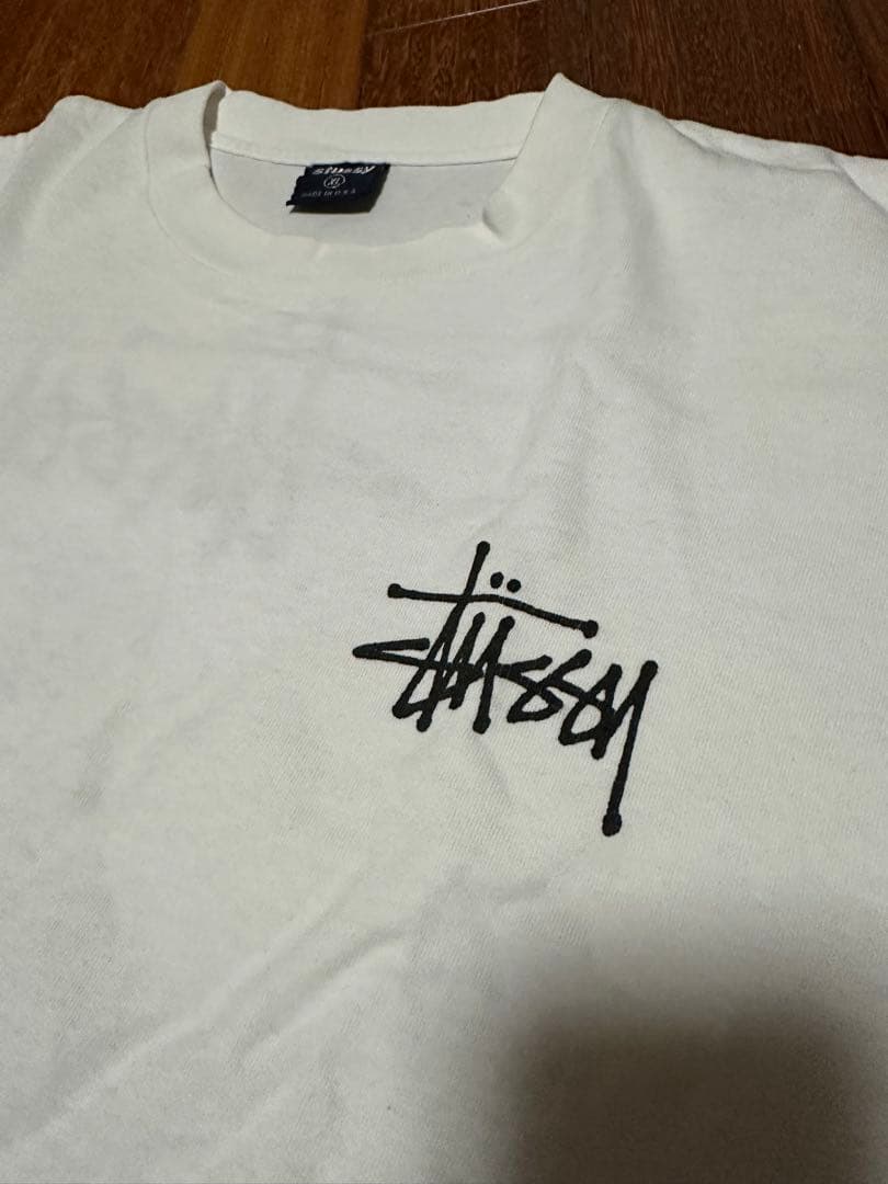 Stüssy ドラゴン Tシャツ ホワイトXL アメリカ製