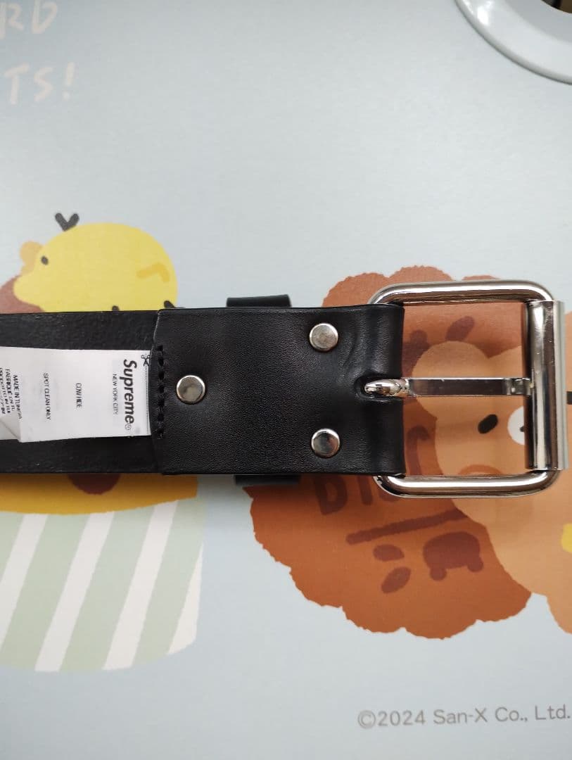Supreme　ベルト　黒