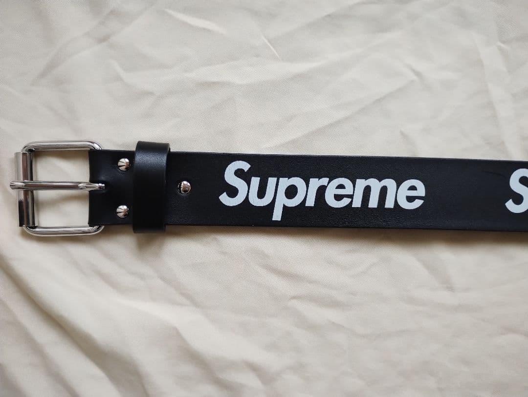 Supreme　ベルト　黒