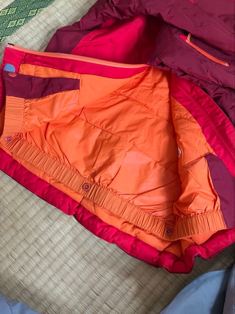 mont-bell スノーウェア 上下セット 110サイズ 状態良好