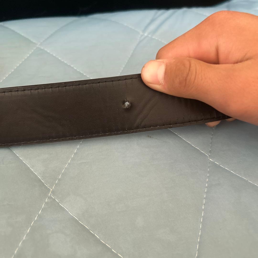 Gucci GGパターン ベルト ブラウン