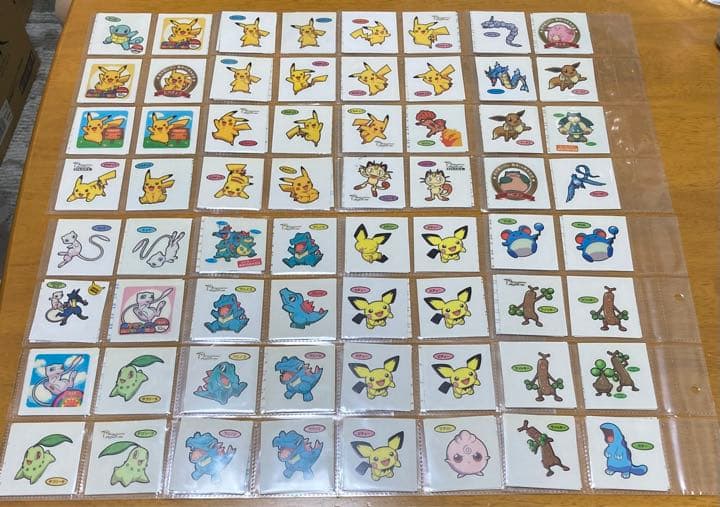 ［激レア] 初代　ポケモンパンシール　まとめ売り　566枚