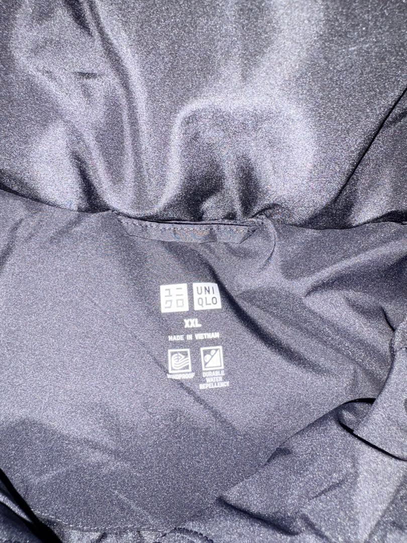 【ほぼ新品】UNIQLO ユニクロ シームレスダウン ショートコート 黒 XXL